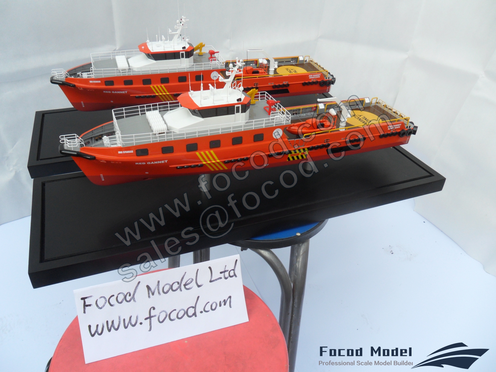 customized model of 40m Fast Crew Boat